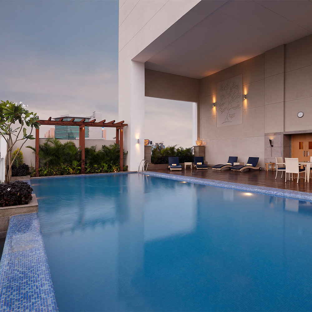hotels with swimming pool in gachibowli 