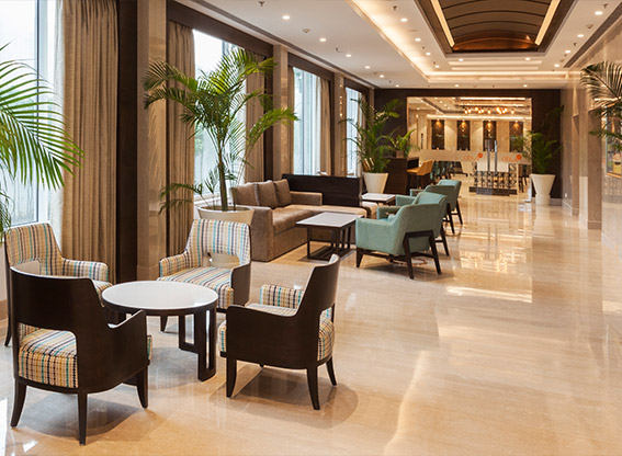 Lucknow Hotel Lobby